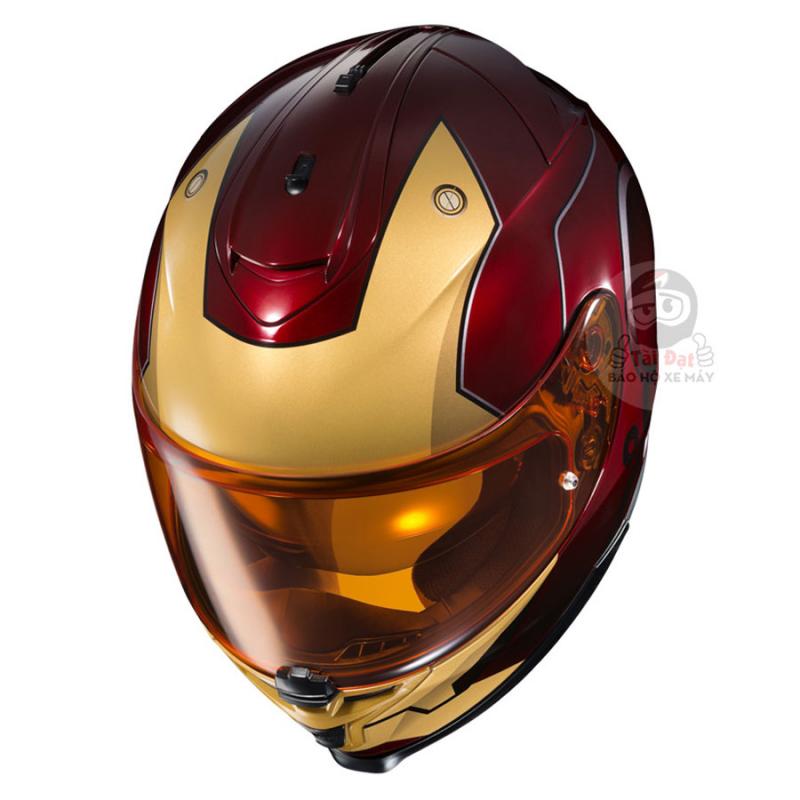 Nón fullface 2 kính HJC IS-17 Iron Man